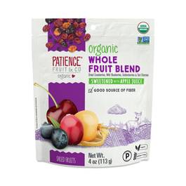  Patience Organic Whole Fruit Blend, Sweetened With Apple Juice