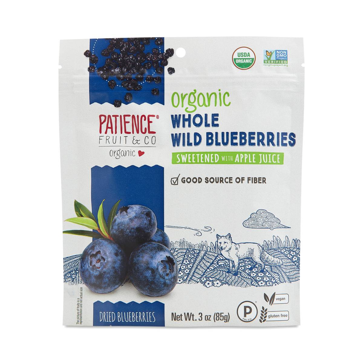 Dried Wild Blueberries