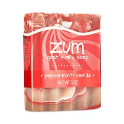 Goat's Milk Soap Bar, Peppermint-Vanilla