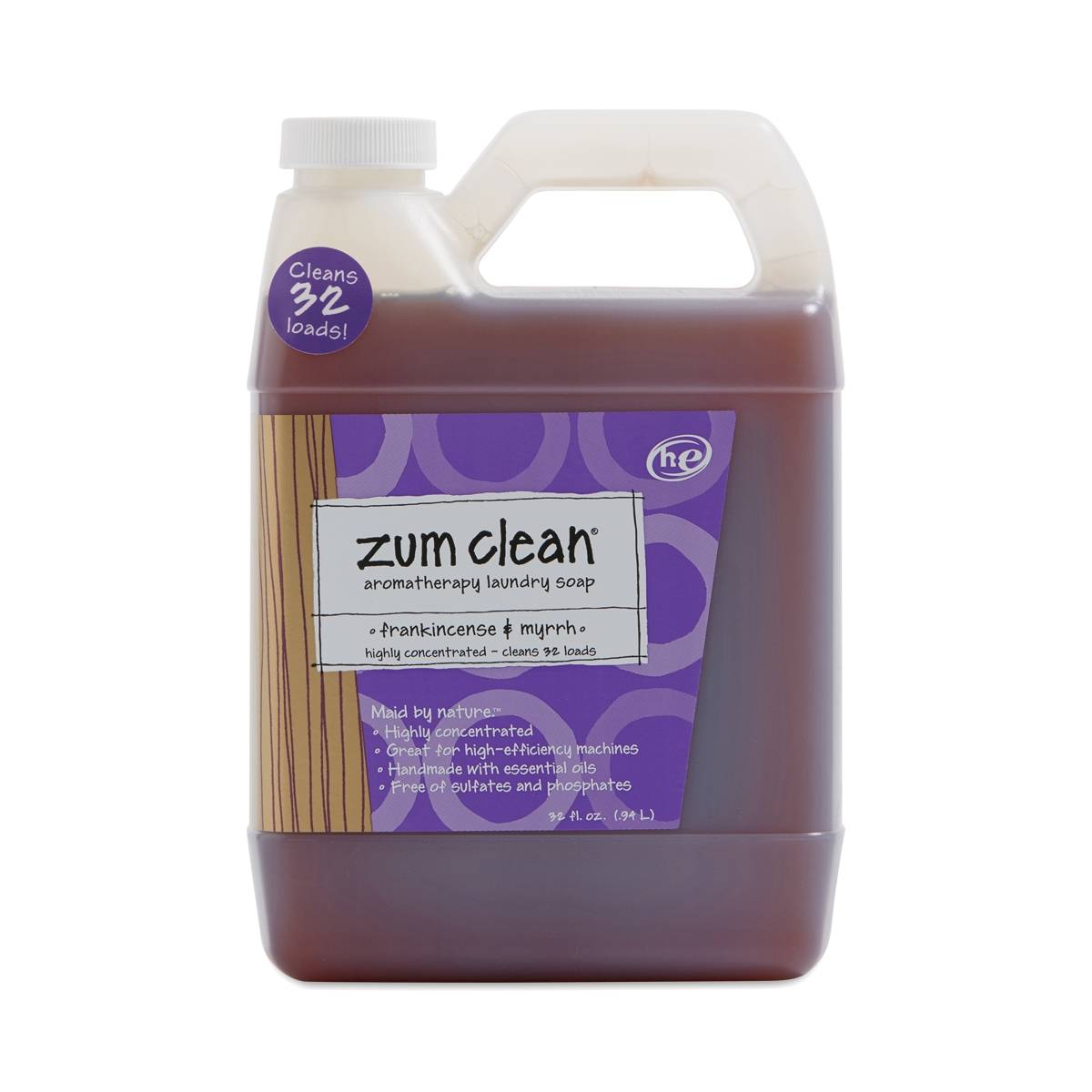 Zum Clean Laundry Soap, Frankincense & Myrrh Thrive Market