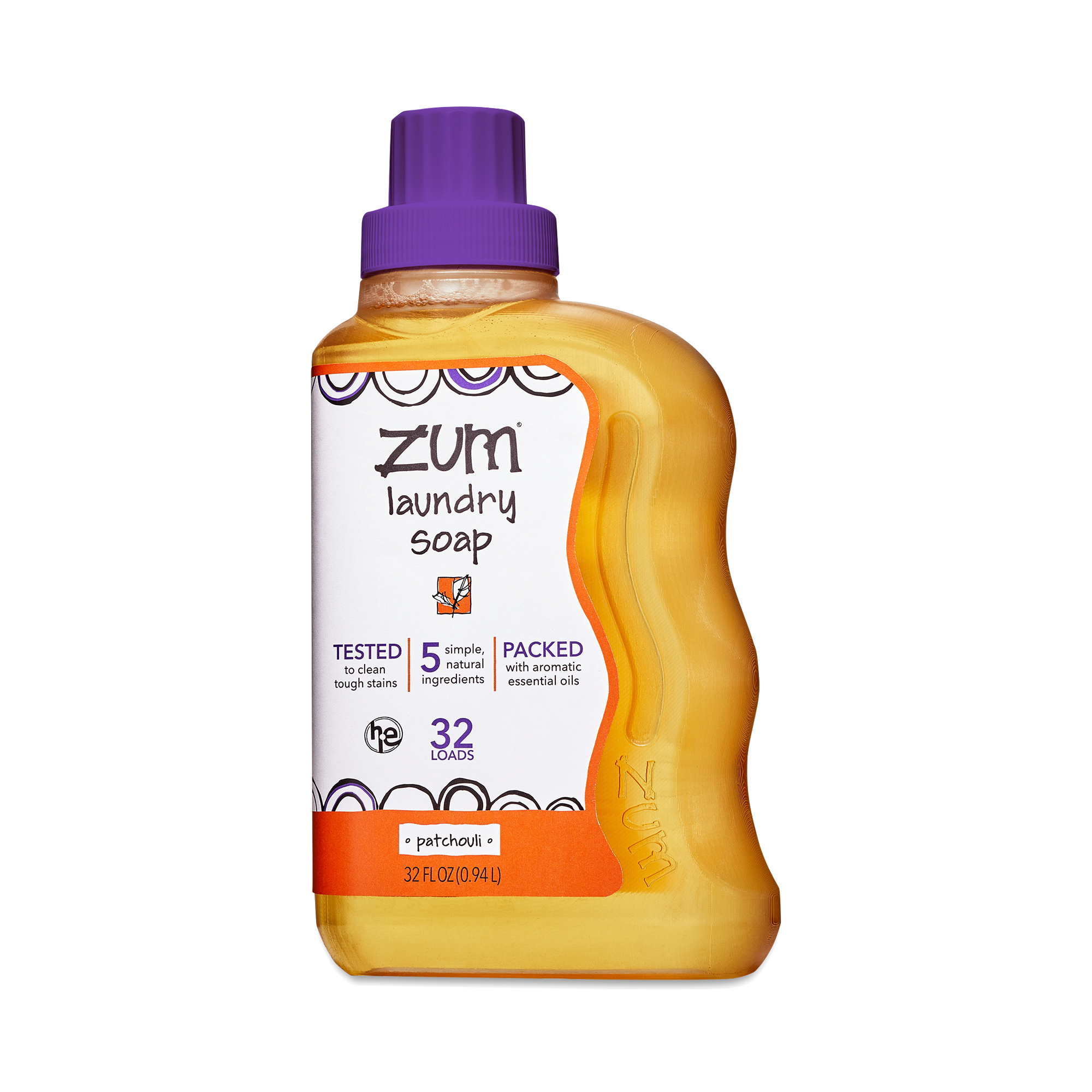 ZUM, Laundry Soap, Patchouli