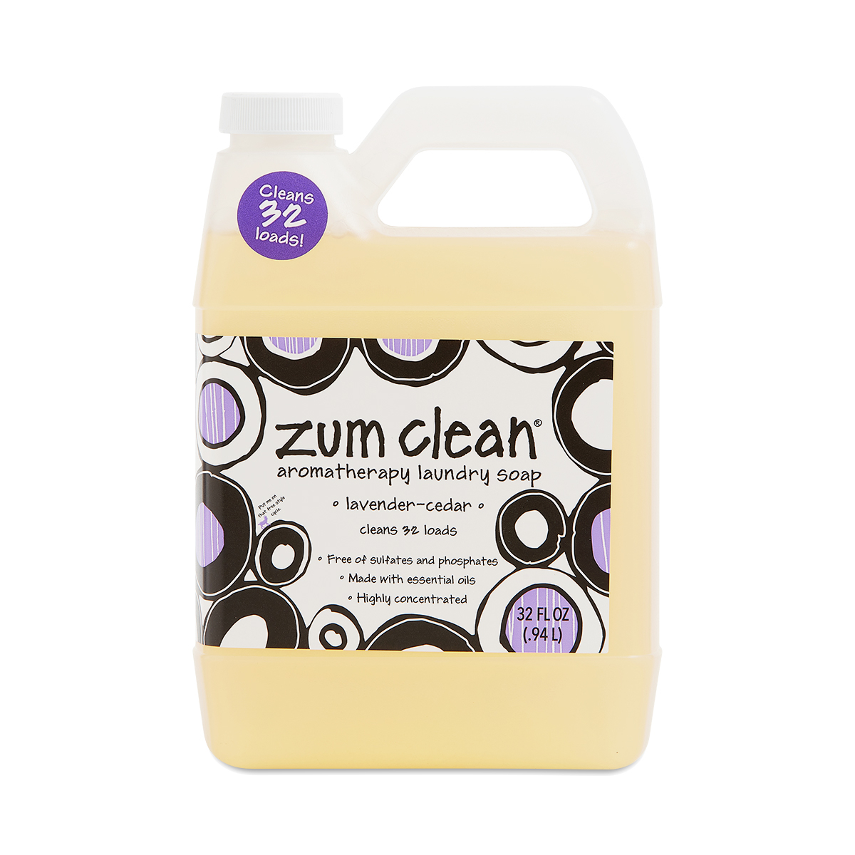 Indigo Wild Zum Clean Laundry Soap, Lavender Cedar Thrive Market