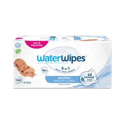 Sensitive+ Newborn & Baby Wipes, 9 Pack