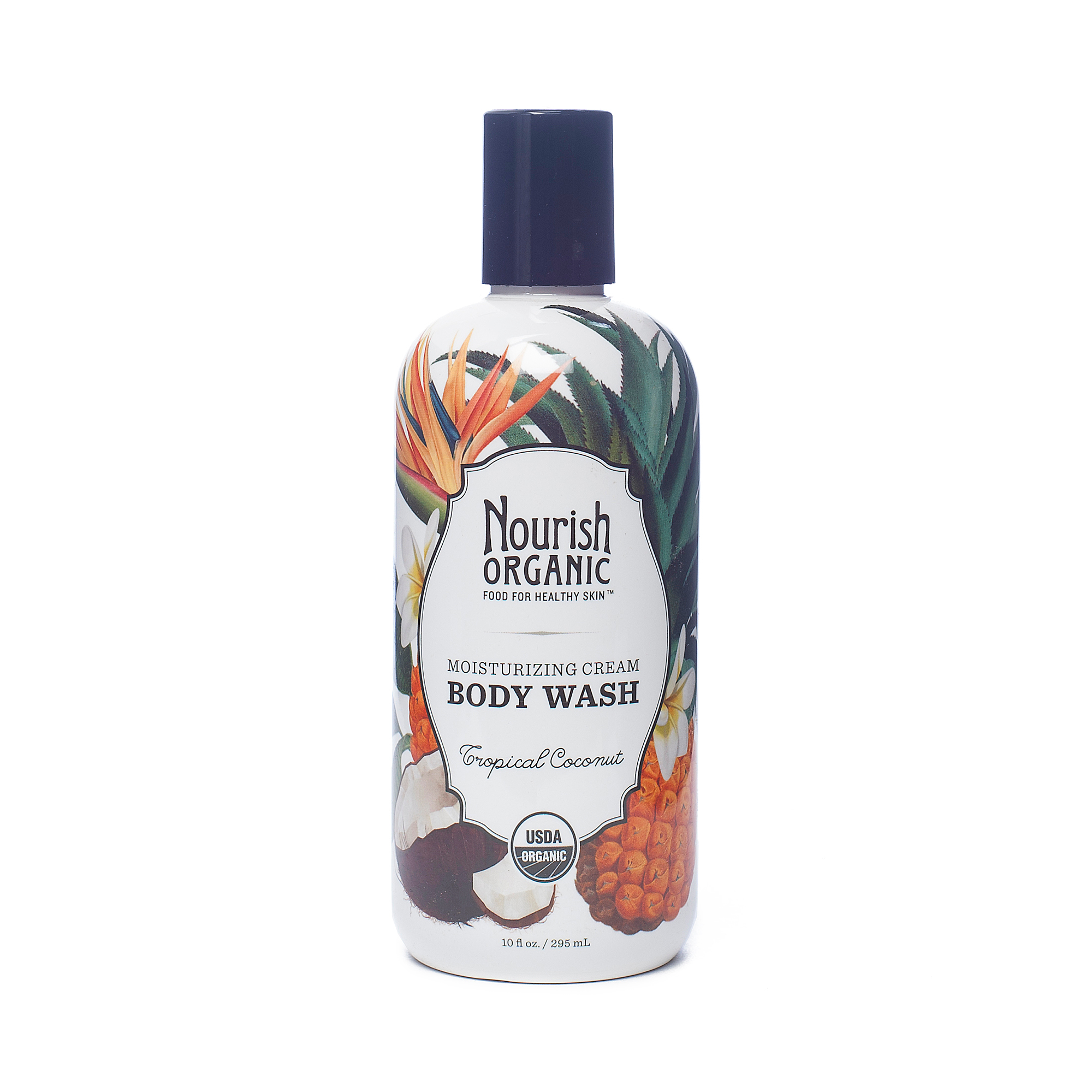Tropical Coconut Body Wash by Nourish Organic Thrive Market