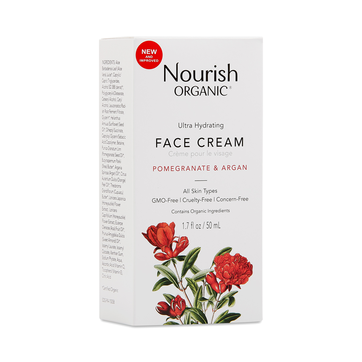 UltraHydrating Face Cream by Nourish Organic Thrive Market