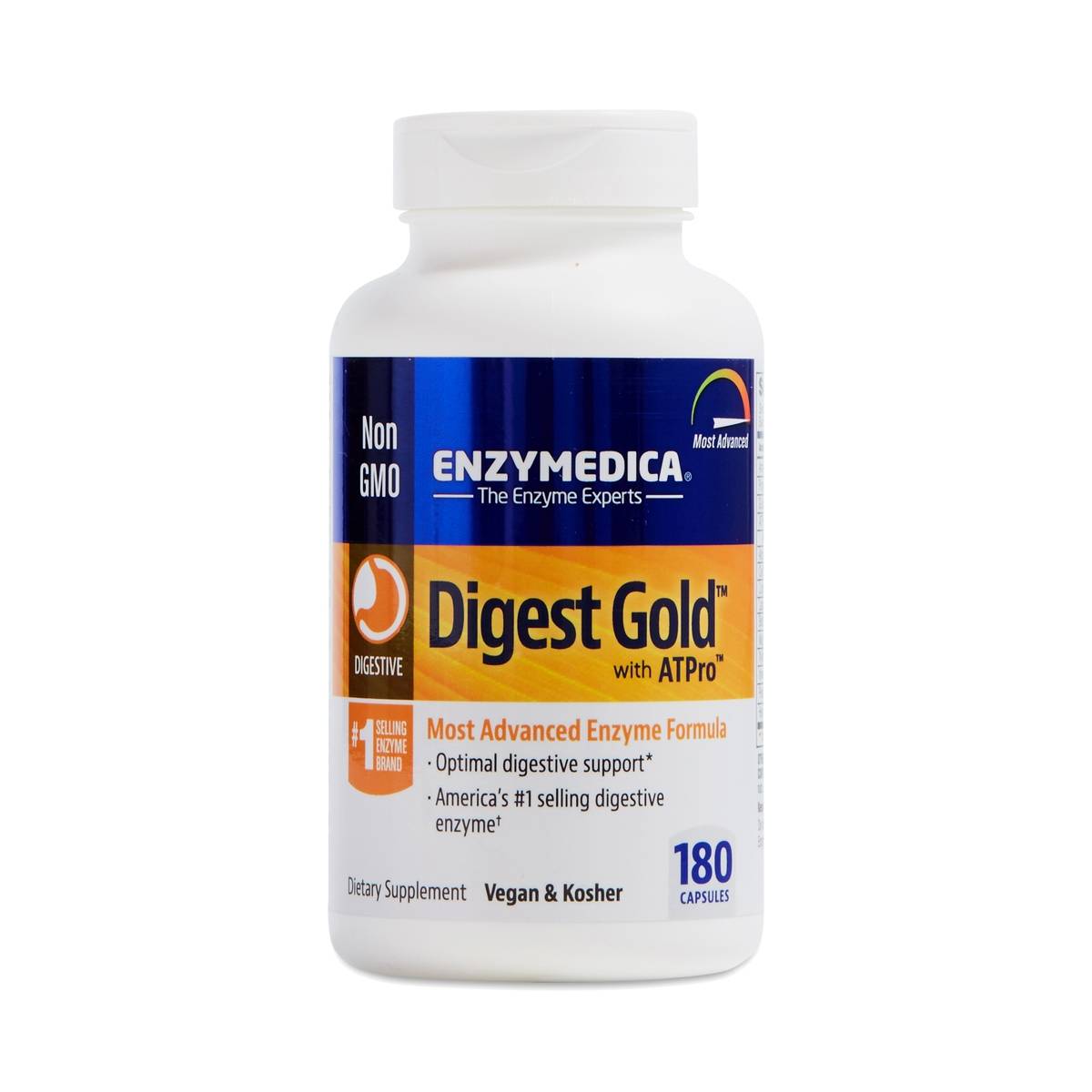 180 capsules Digest Gold w/ ATPro by Enzymedica Thrive Market