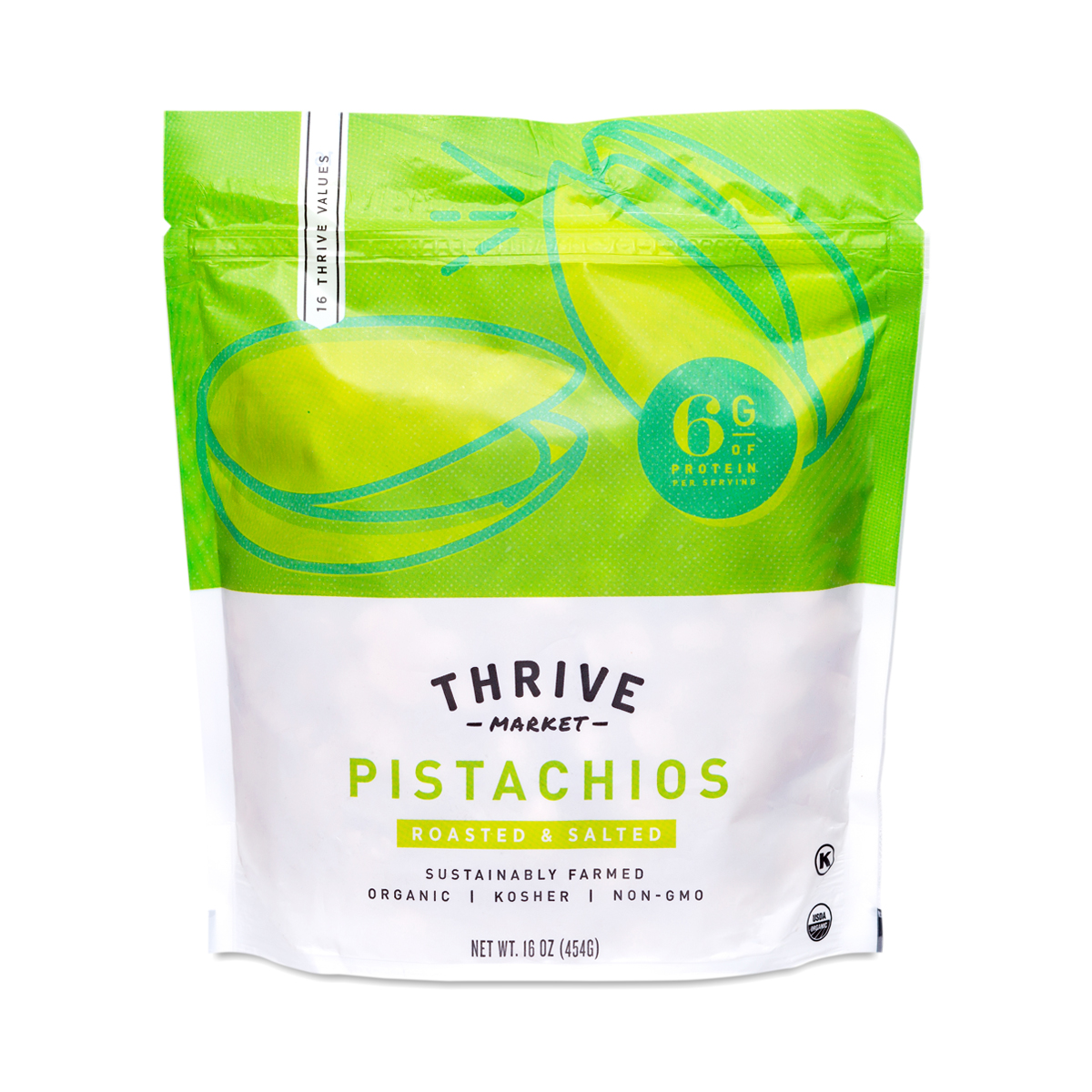 Organic Roasted & Salted Pistachios