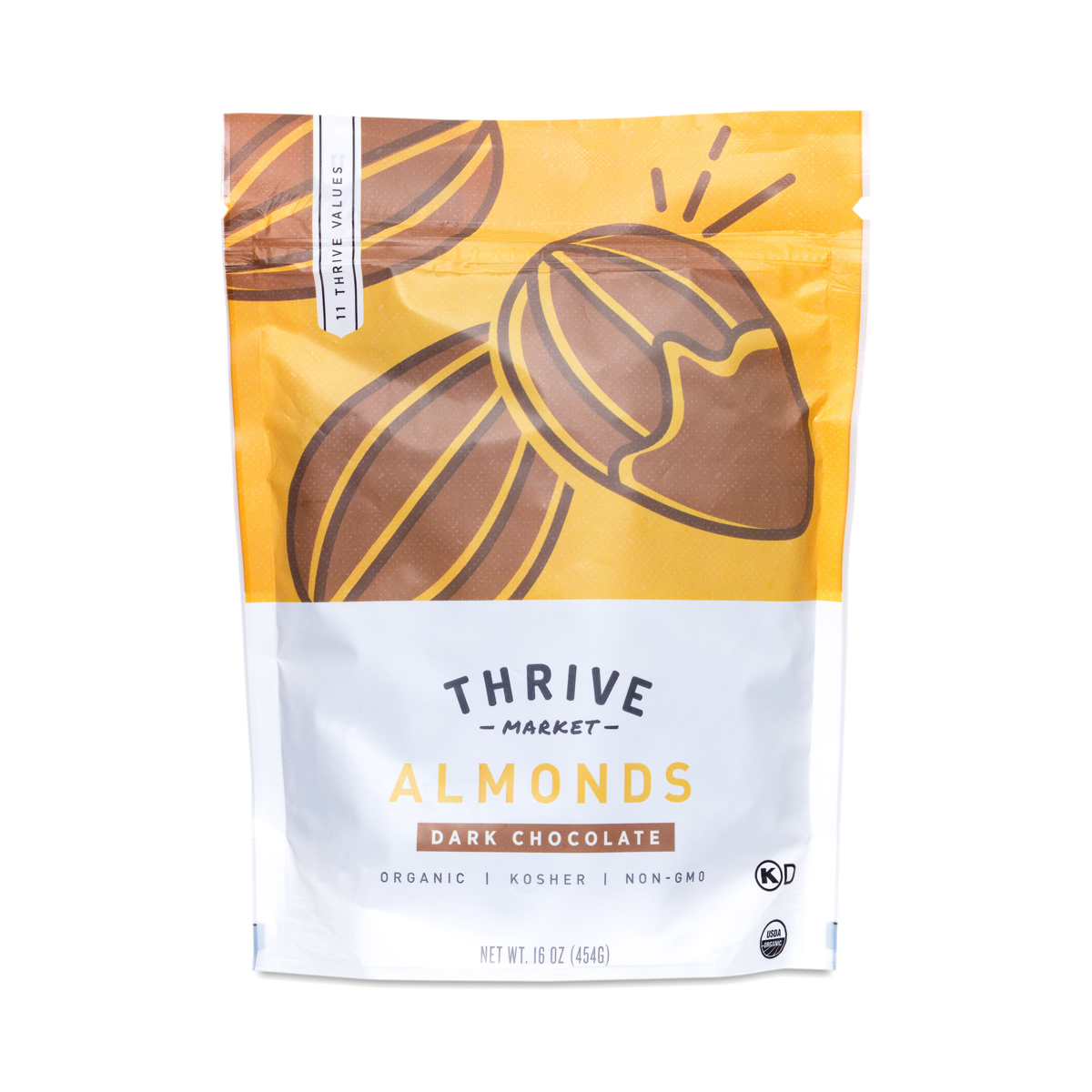 Organic Dark Chocolate Almonds