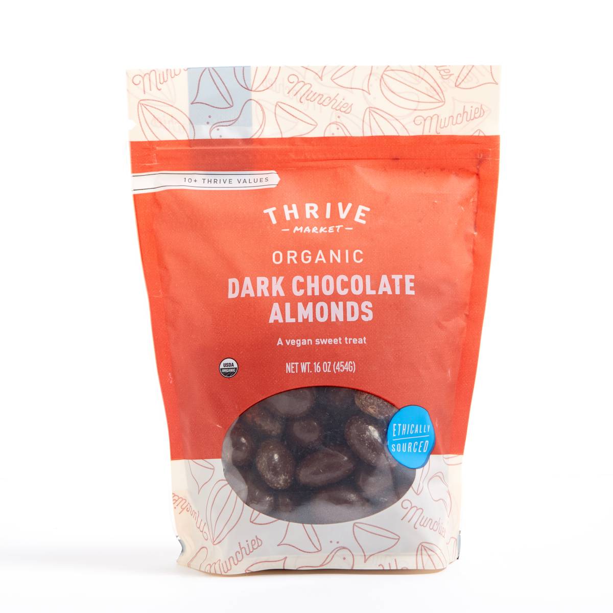 Organic Dark Chocolate Almonds Thrive Market