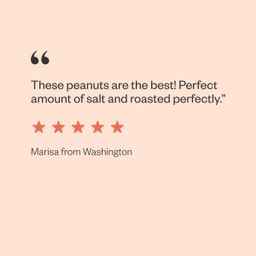 Organic Dry Roasted & Salted Peanuts