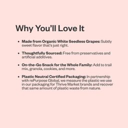 Organic Thompson Seedless Raisins