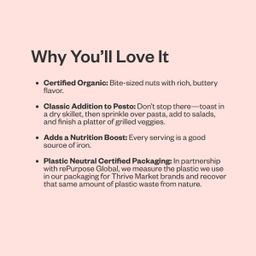 Organic Raw Pine Nuts