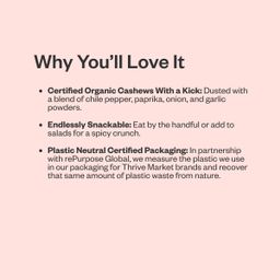 Organic Sriracha Cashews