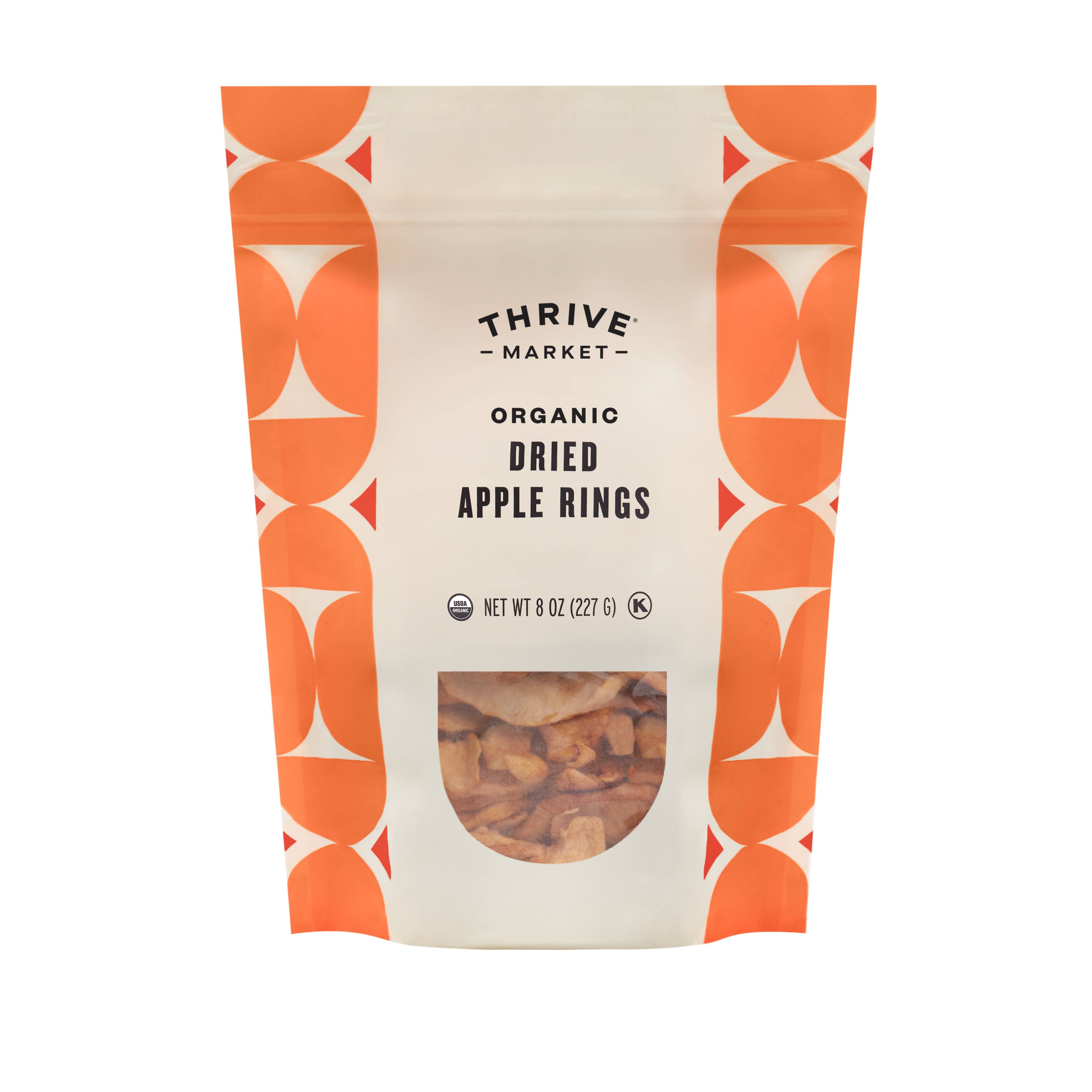 Organic Dried Apple Rings