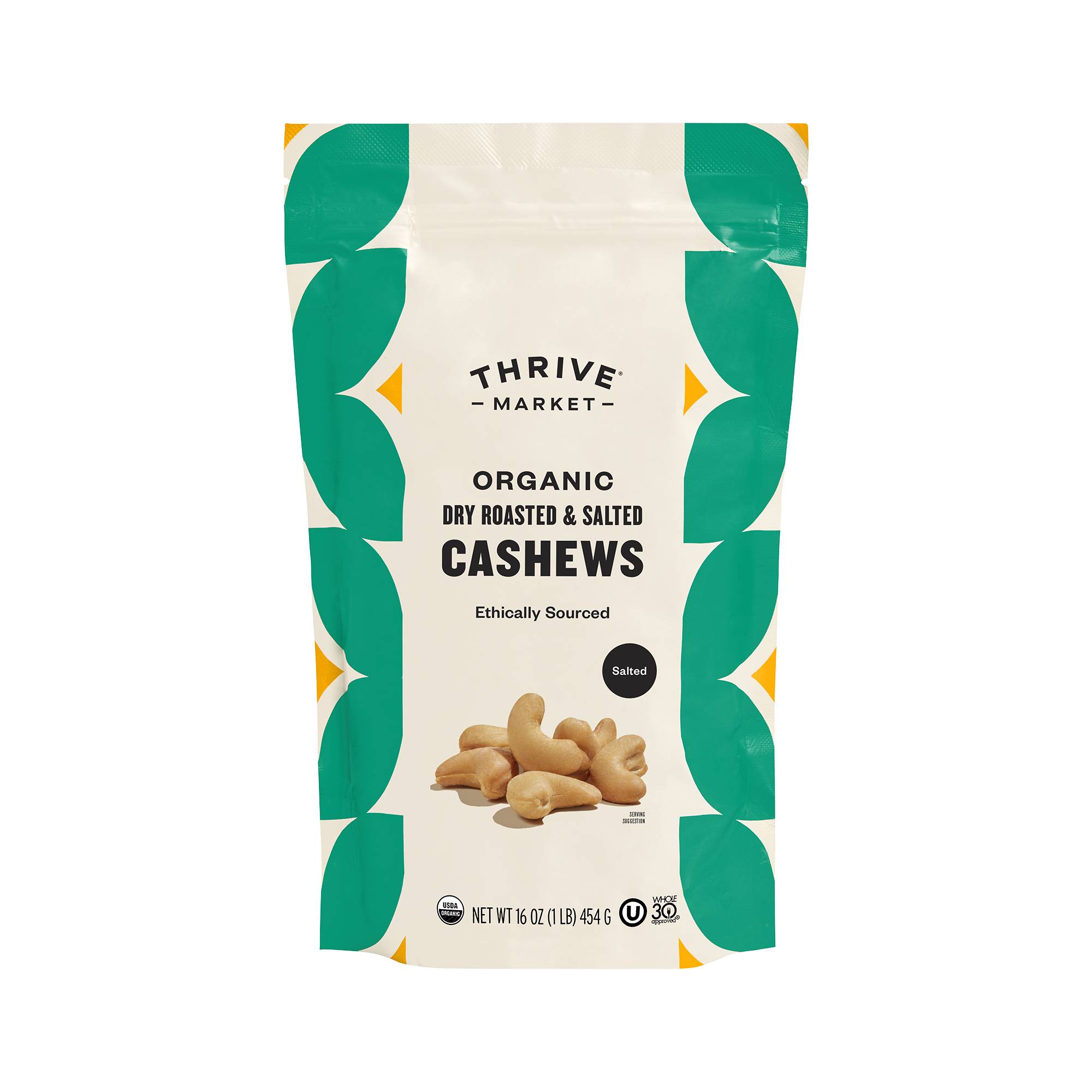 Organic Dry Roasted & Salted Cashews