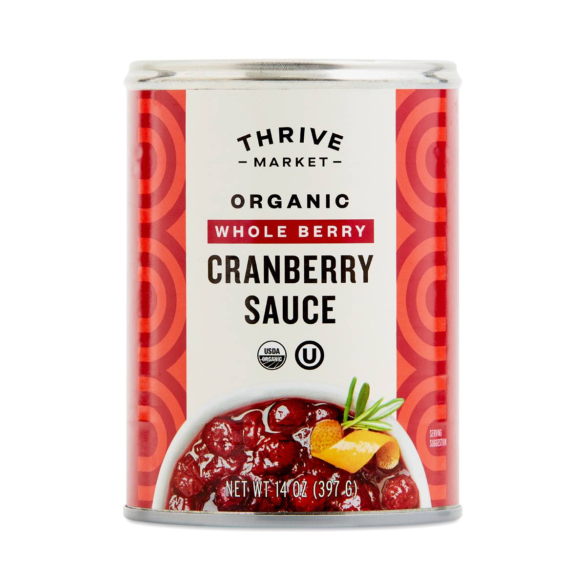 Organic Whole Berry Cranberry Sauce