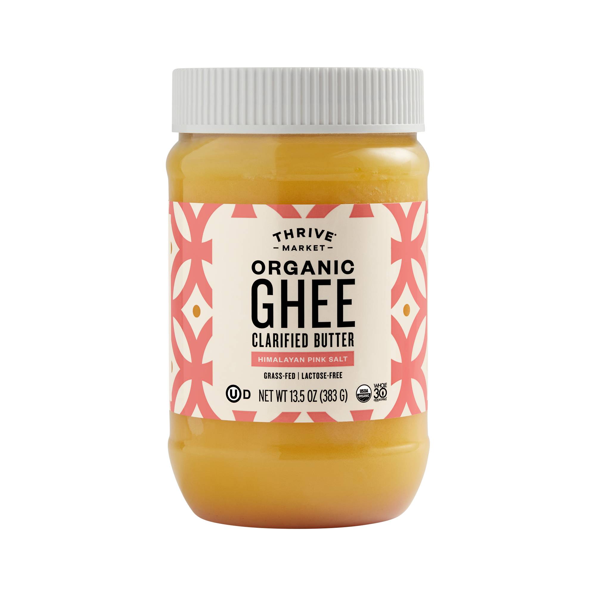 Grass-Fed Organic Ghee, Himalayan Pink Salt