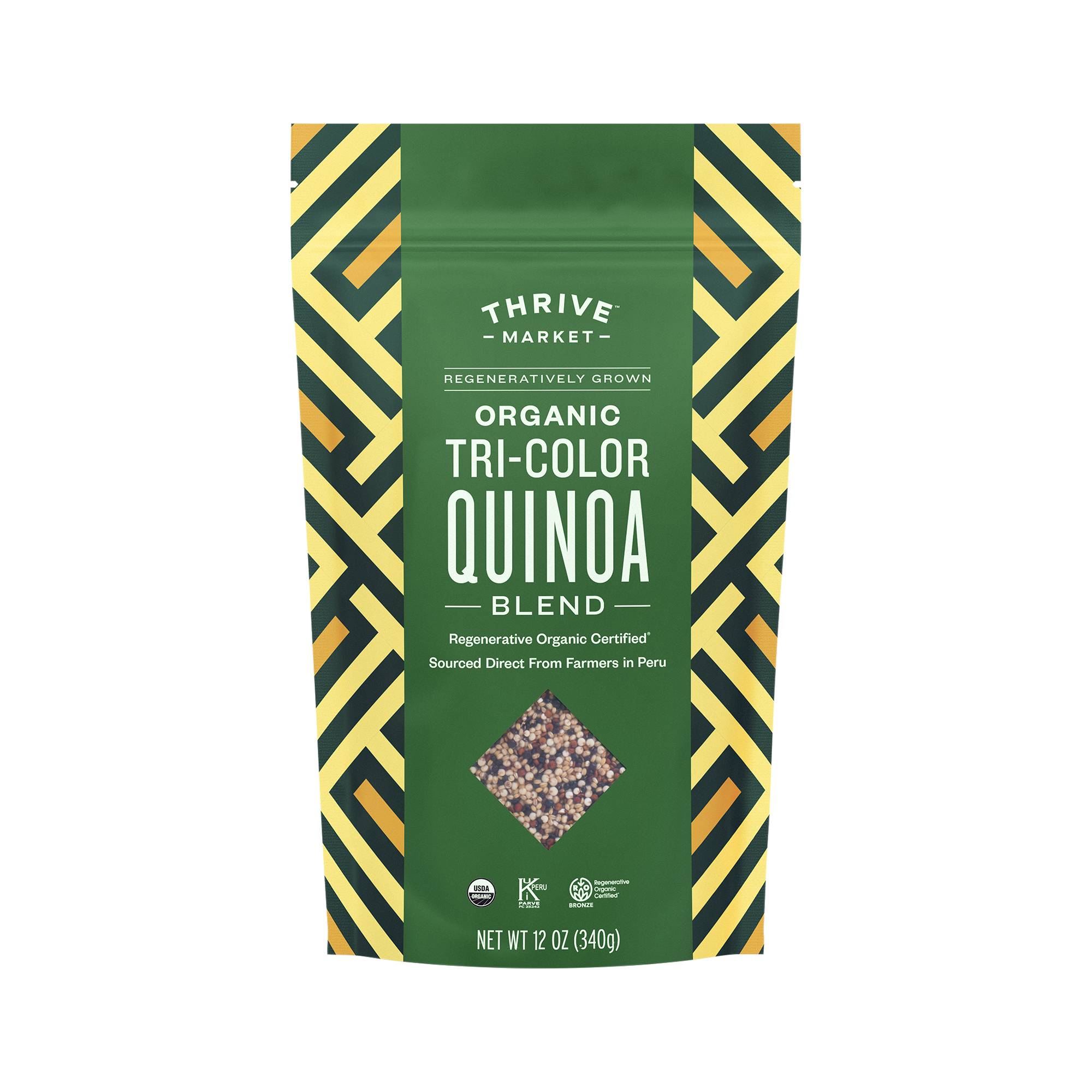 Regeneratively Grown Organic Tri-Color Quinoa Blend