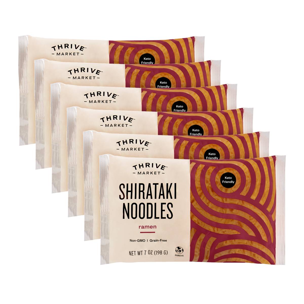 Shirataki Noodles, Ramen 6-pack