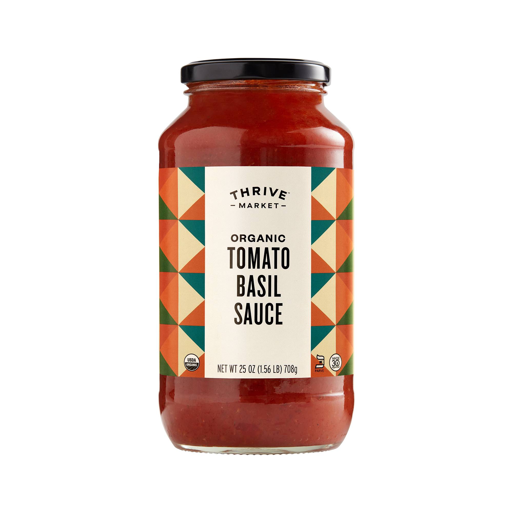 Organic Pasta Sauce, Tomato Basil