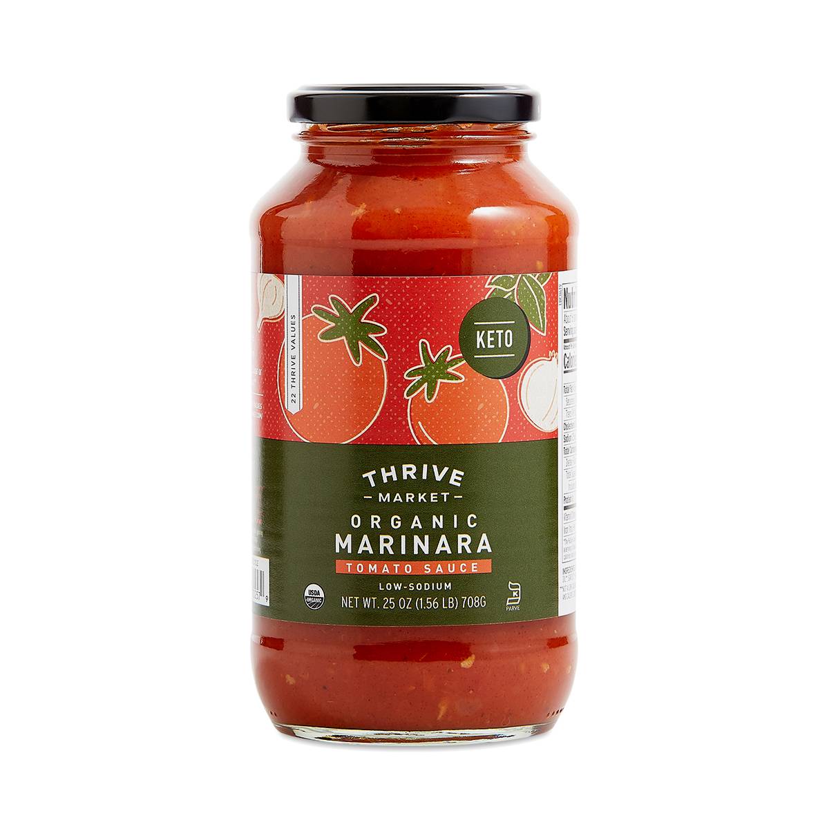 Thrive Market Goods Organic Keto Marinara Sauce Thrive Market