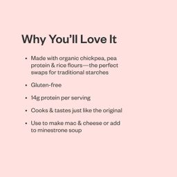 Organic Chickpea Pasta, Shells