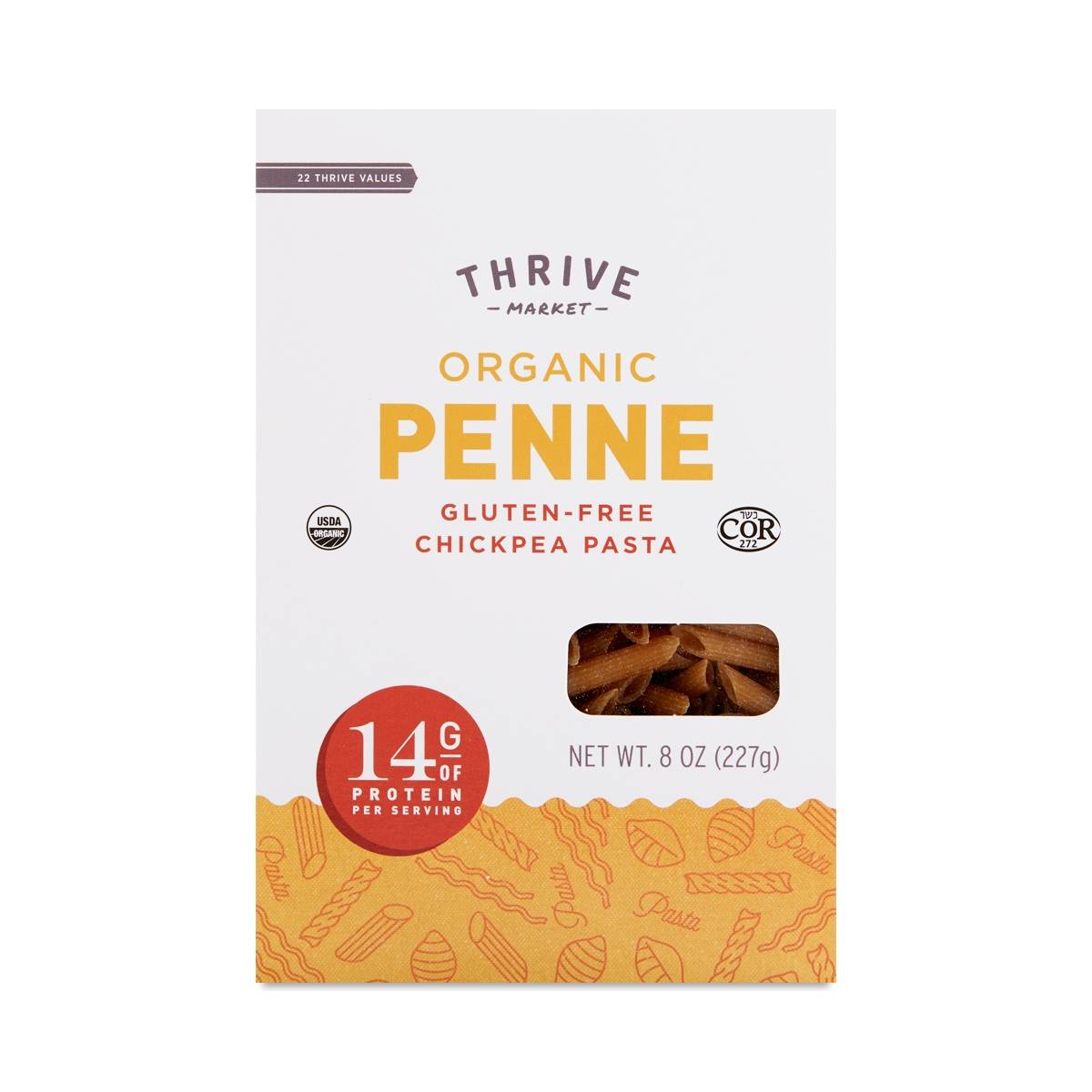 Organic Chickpea Pasta, Penne
