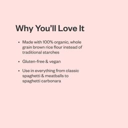 Organic Brown Rice Spaghetti