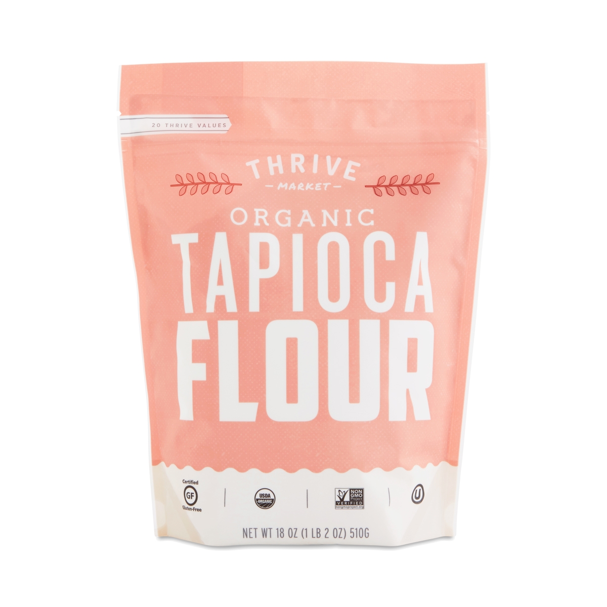 Thrive Market Organic Tapioca Flour 18 oz pouch