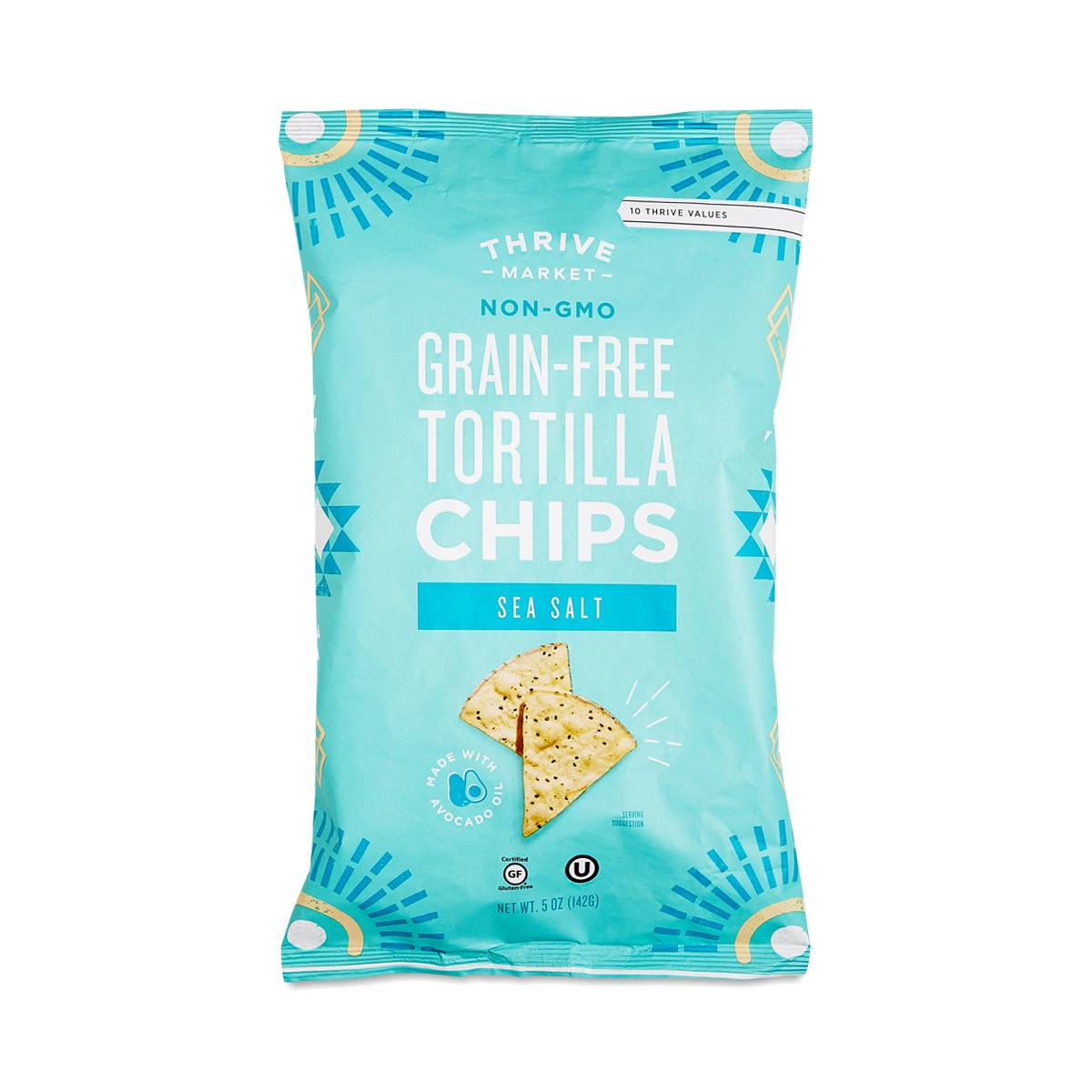 GrainFree Tortilla Chips, Sea Salt Thrive Market