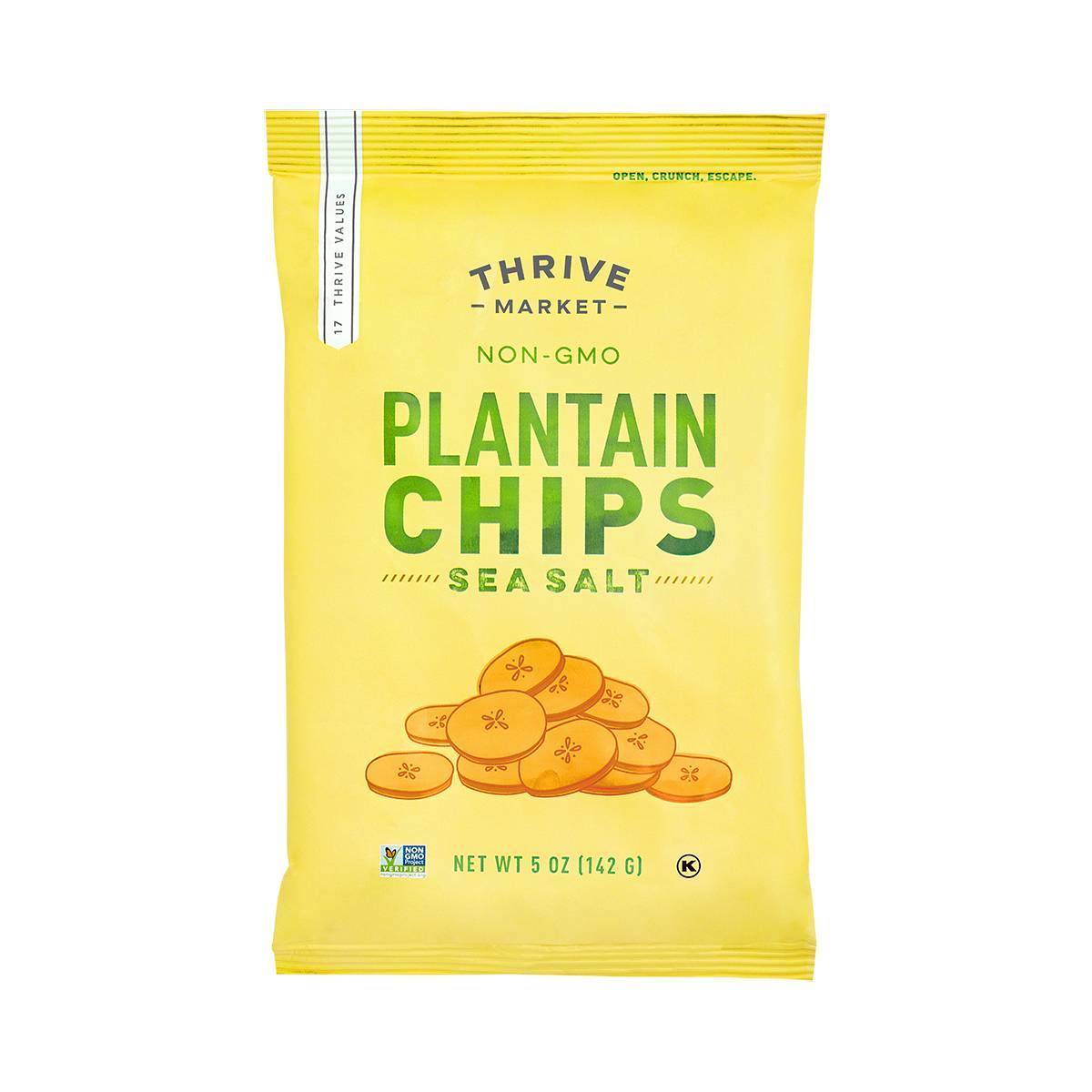 Plantain Chips, Sea Salt