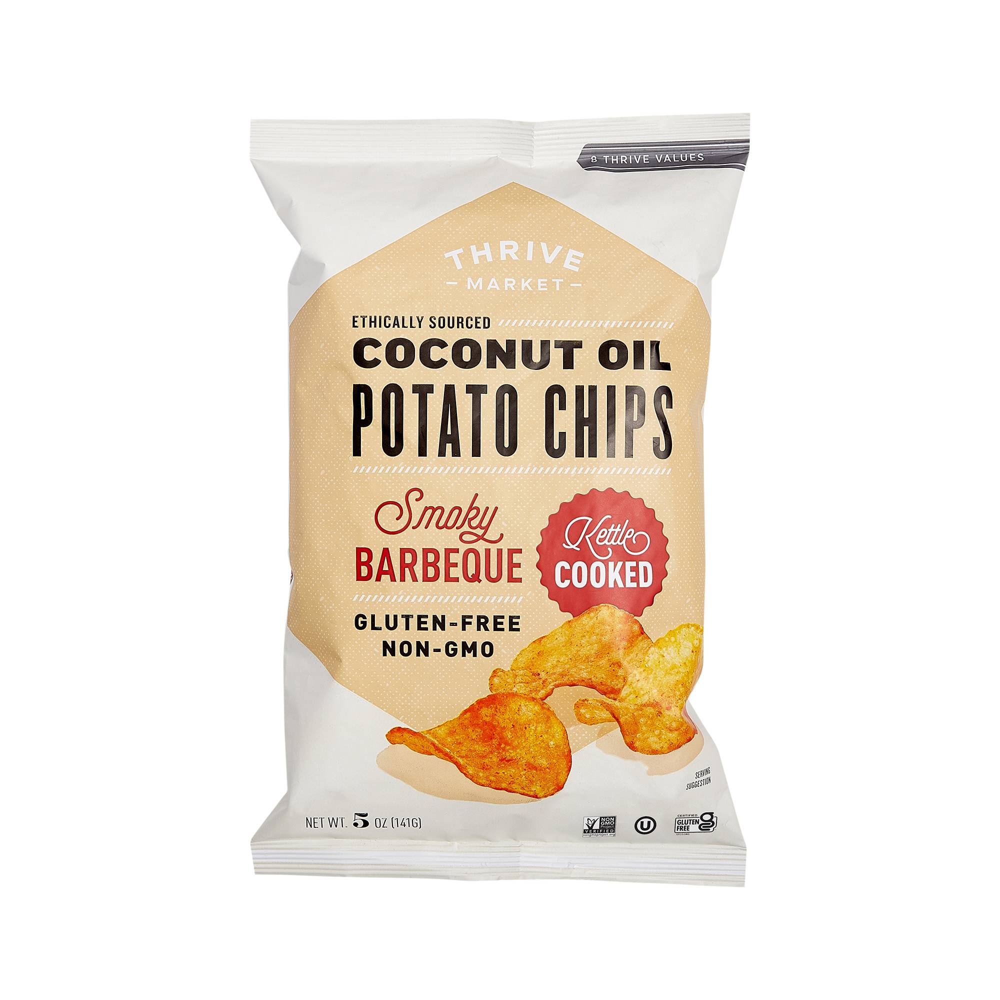 Coconut Oil Potato Chips, Smoky Barbeque