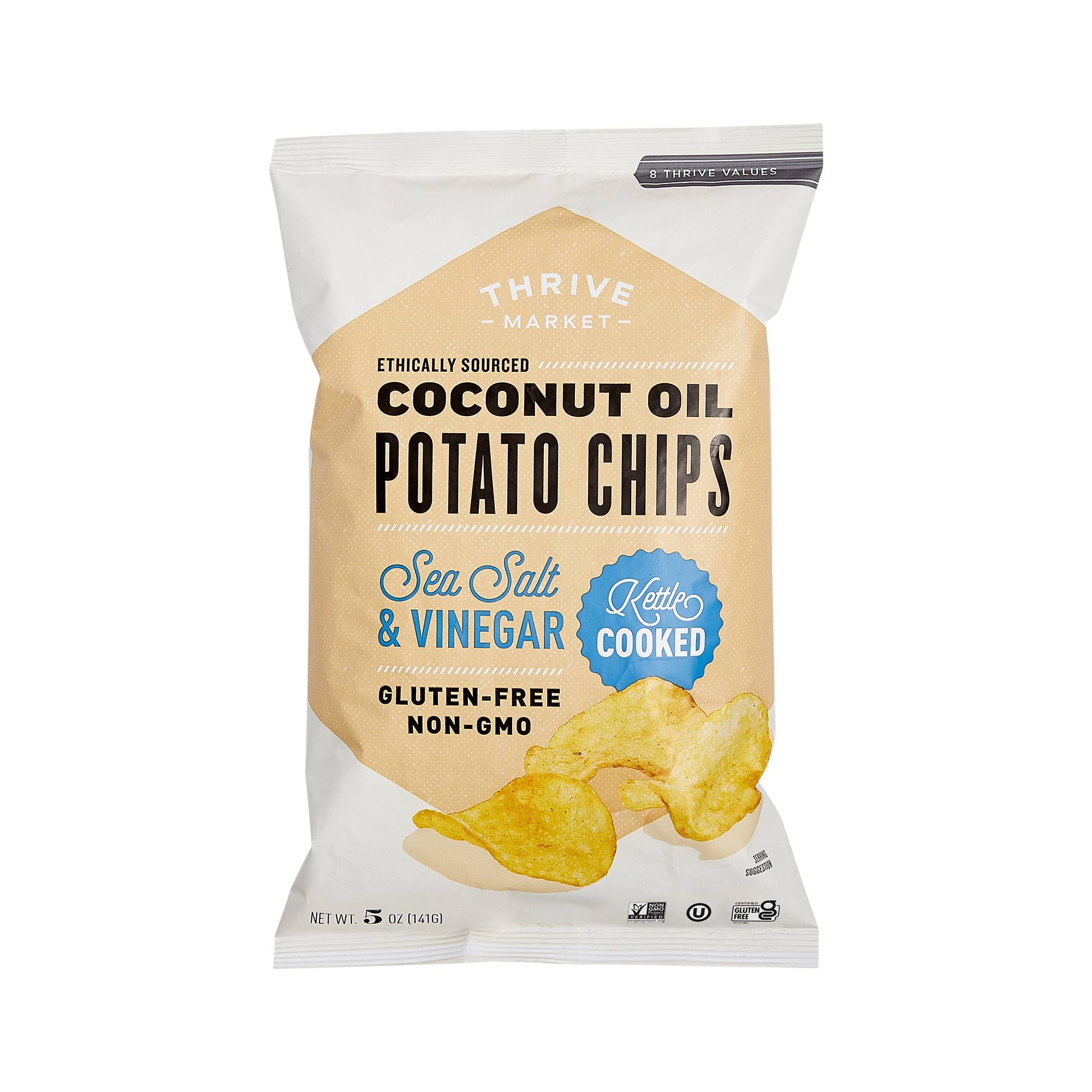 Coconut Oil Potato Chips, Sea Salt & Vinegar