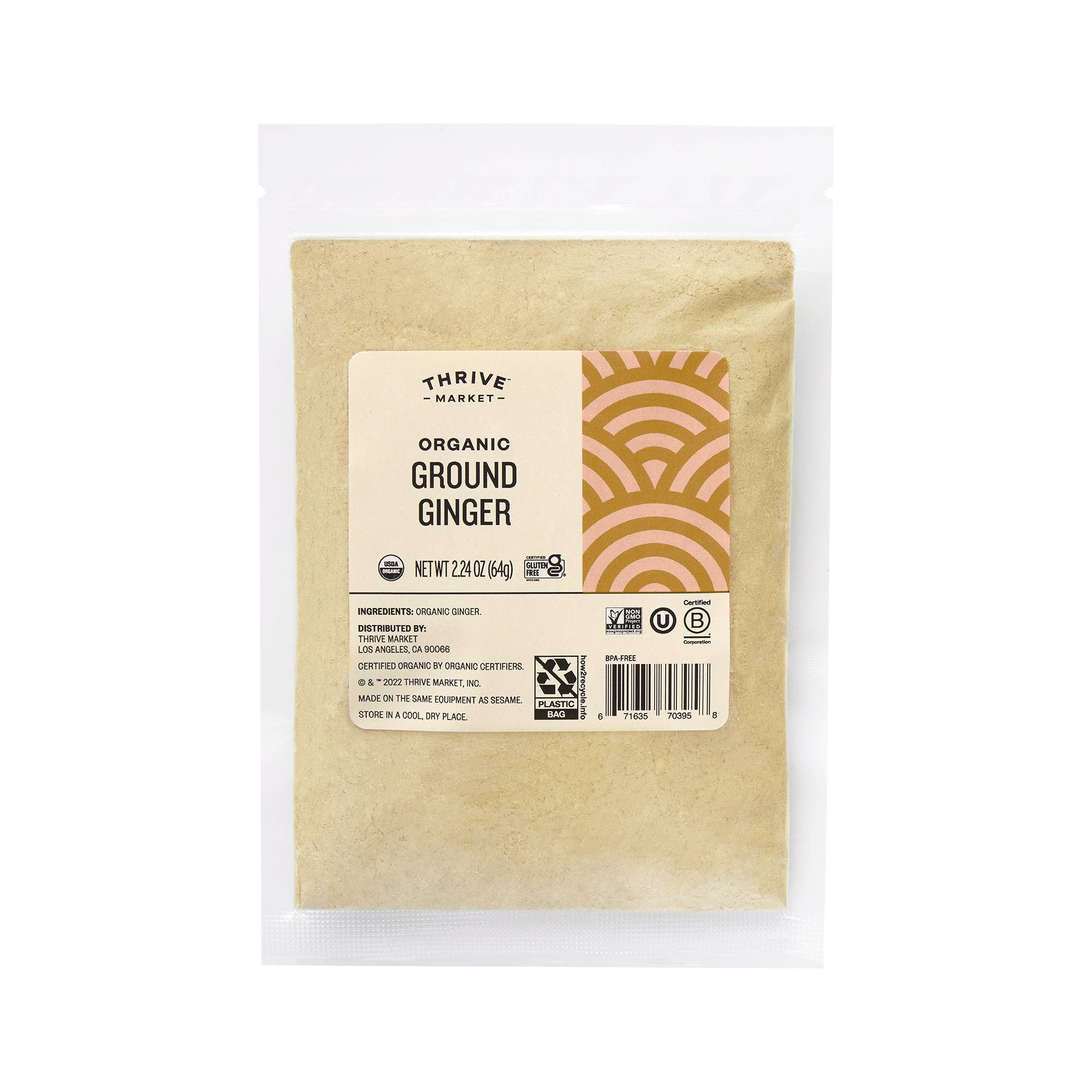 Organic Ground Ginger