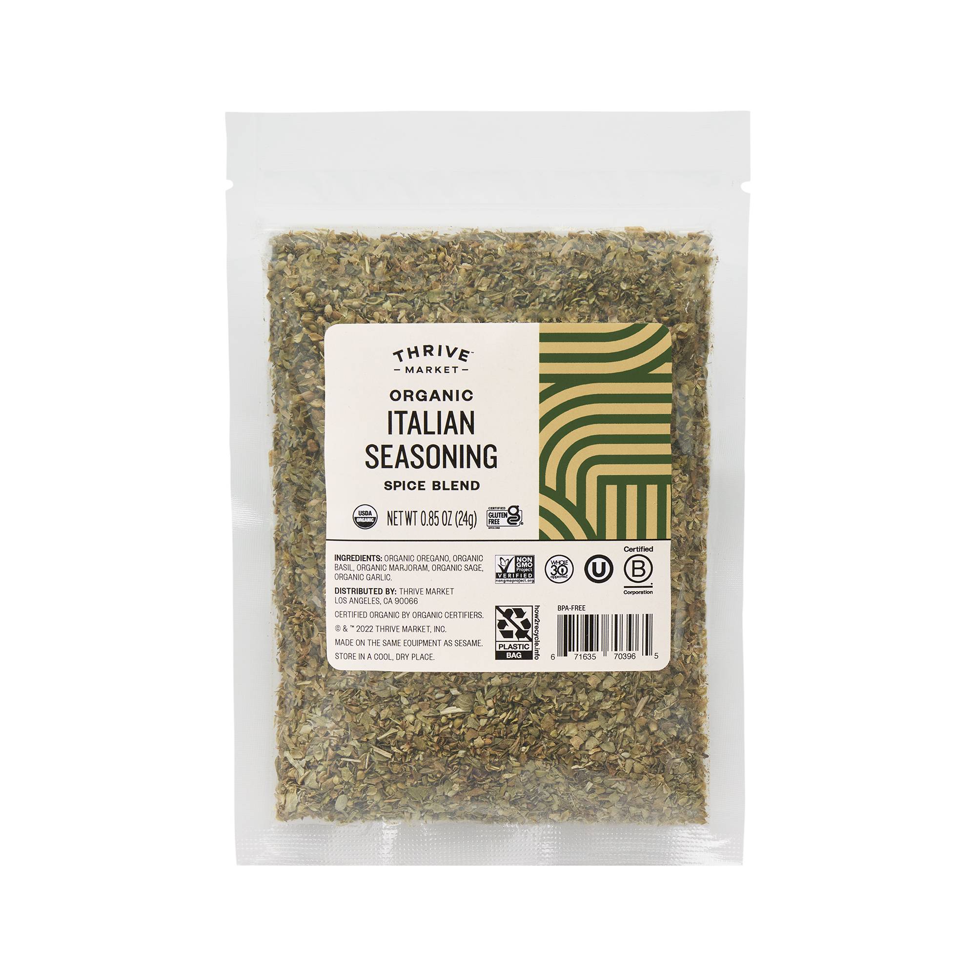Organic Italian Seasoning