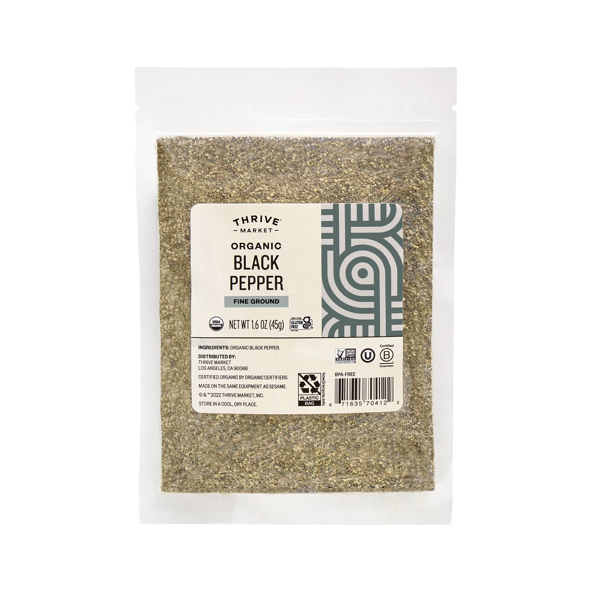 Organic Ground Pepper