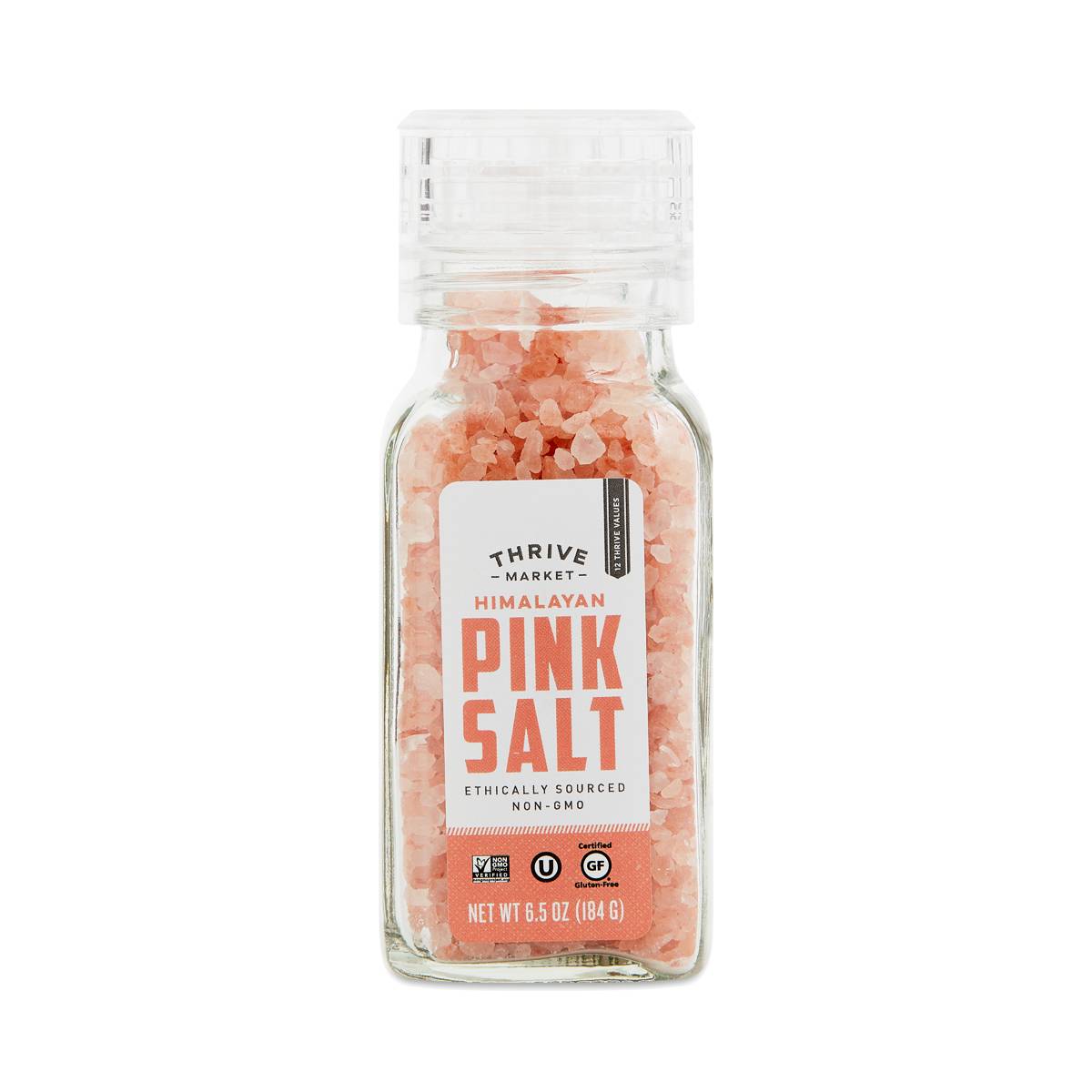 Himalayan Pink Sea Salt Grinder Thrive Market