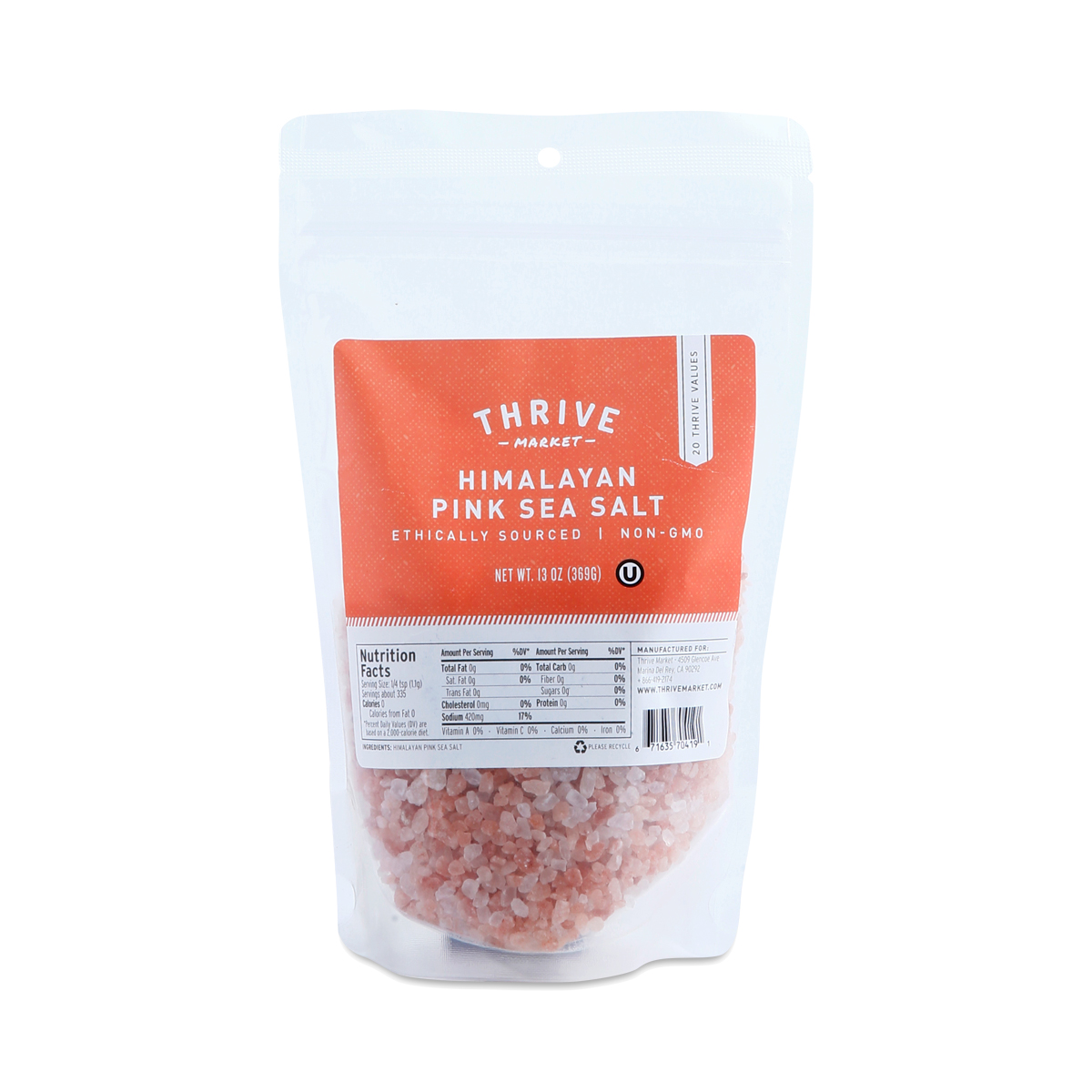 Himalayan Pink Salt Bag