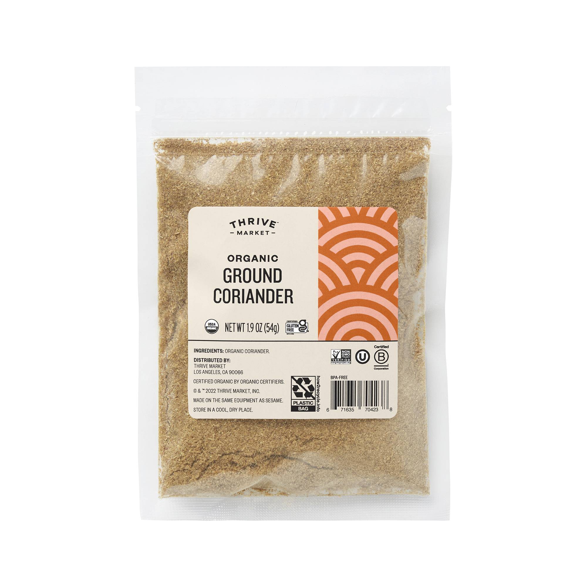 Organic Ground Coriander