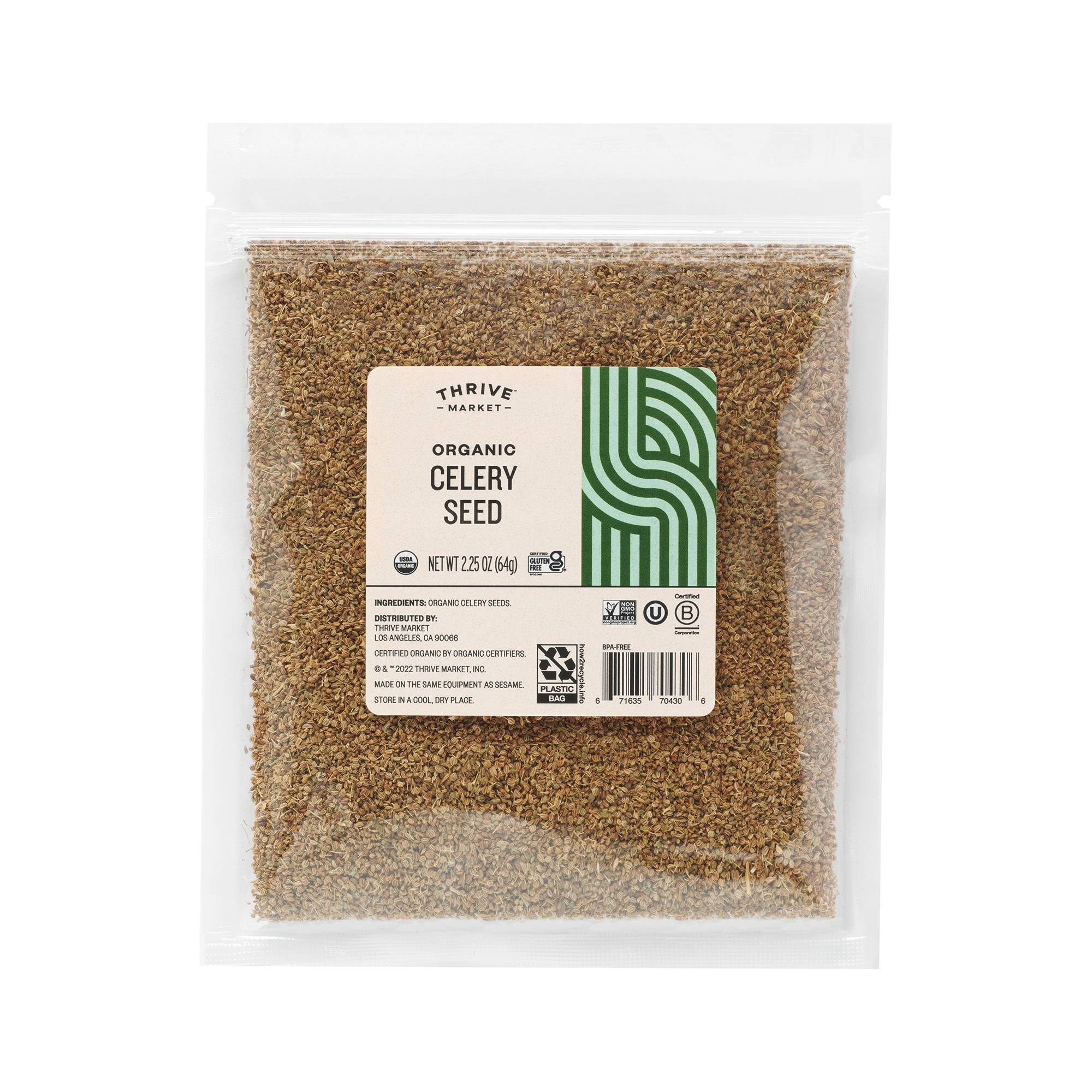 Organic Whole Celery Seed