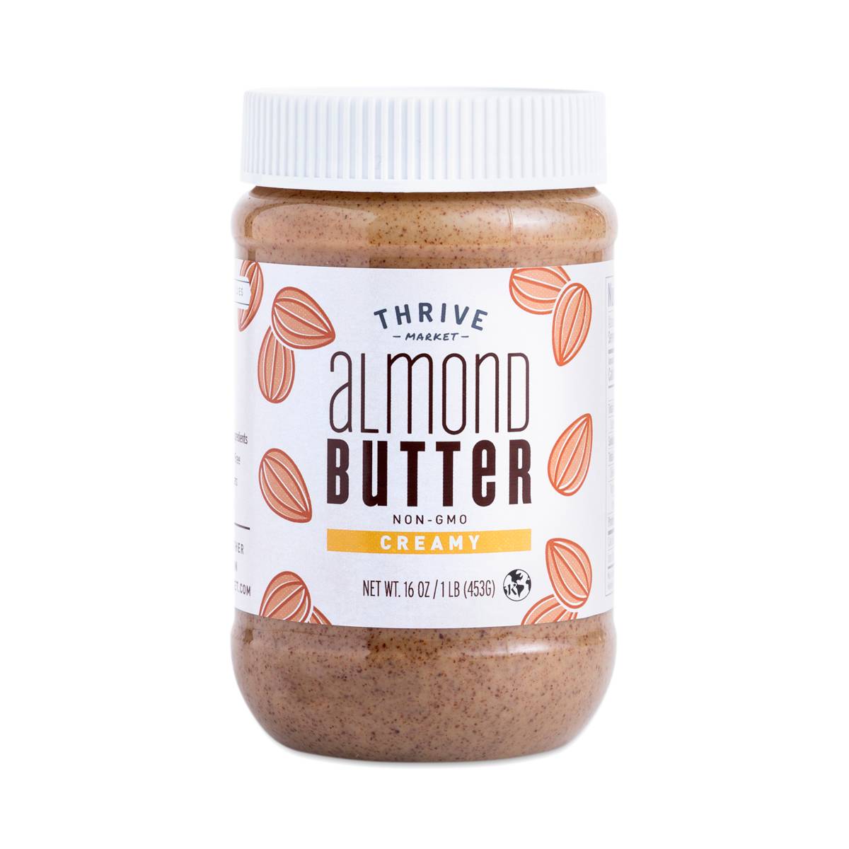 NonGMO Creamy Almond Butter Thrive Market