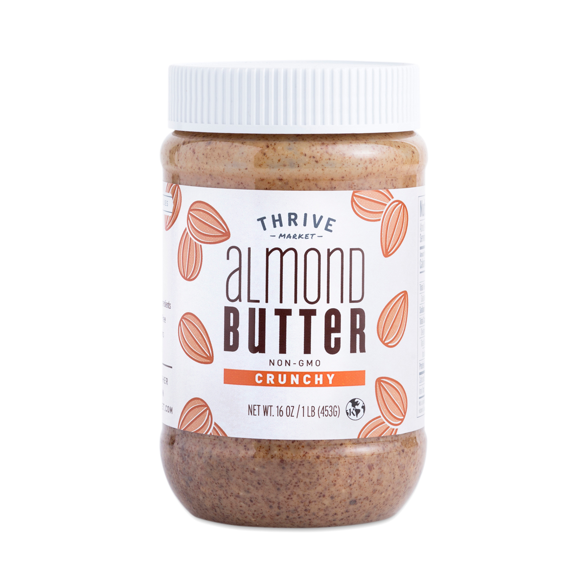 Non-GMO Crunchy Almond Butter