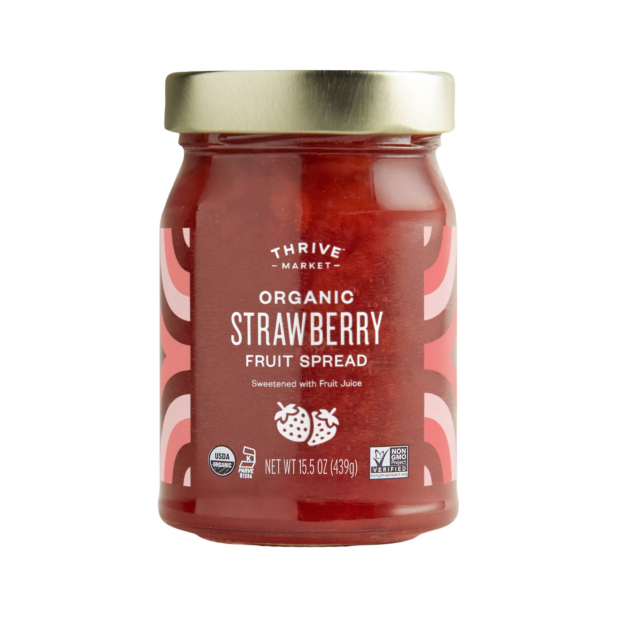 Organic Strawberry Fruit Spread