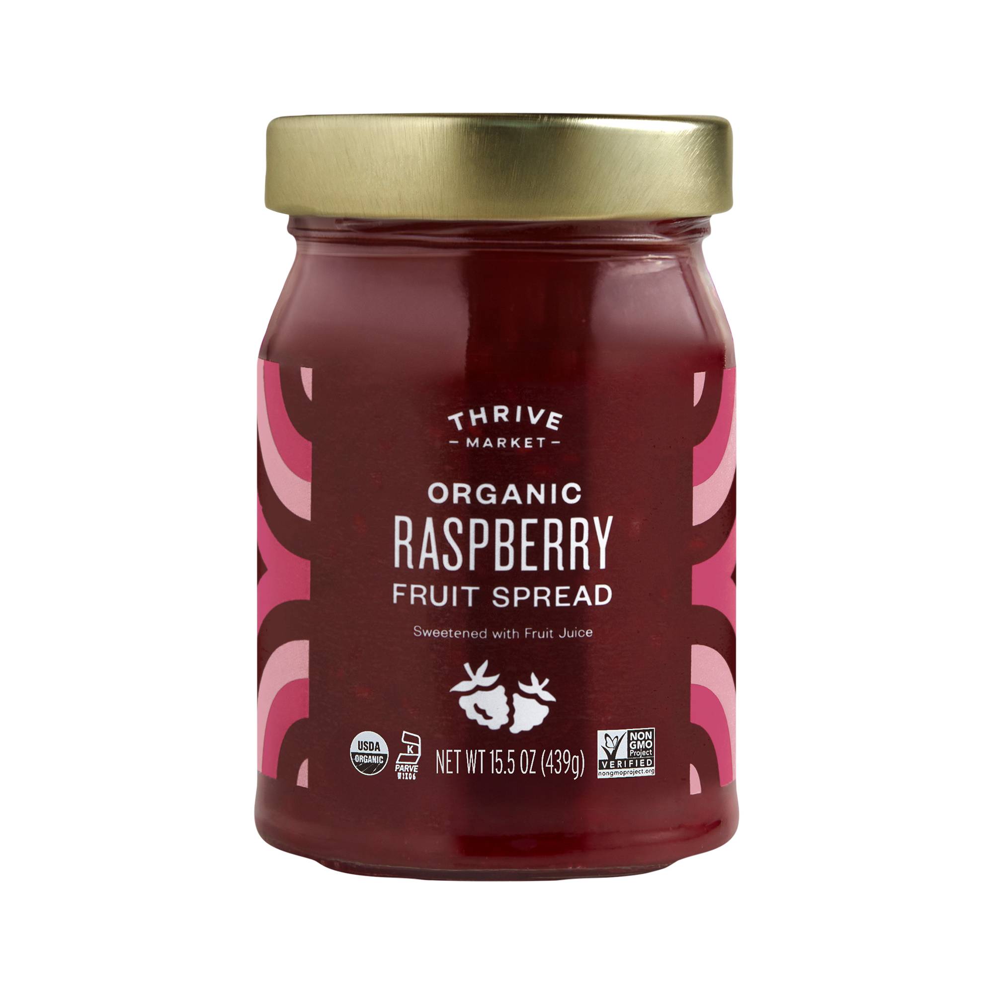 Organic Raspberry Fruit Spread