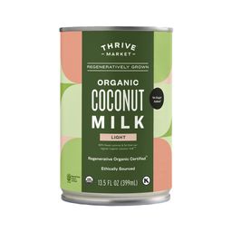 Regeneratively Grown Organic Coconut Milk, Light