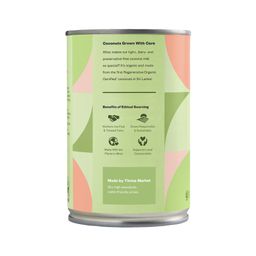 Regeneratively Grown Organic Coconut Milk, Light