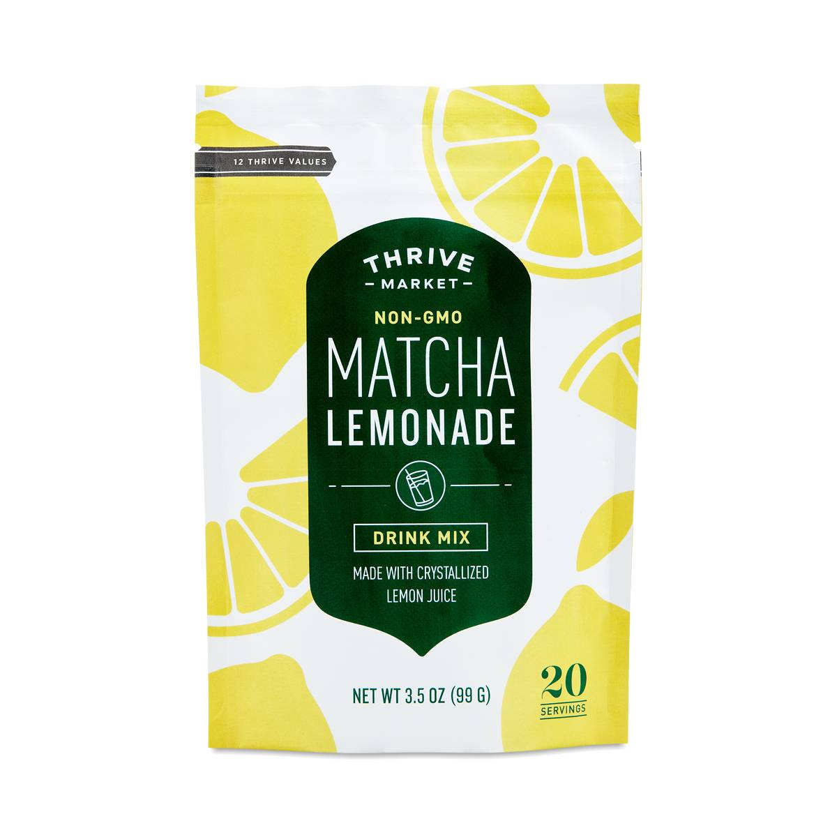 NonGMO Matcha Lemonade Drink Mix Thrive Market