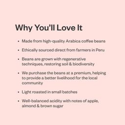 Blonde Roast Coffee, Regeneratively Grown Organic, Ground