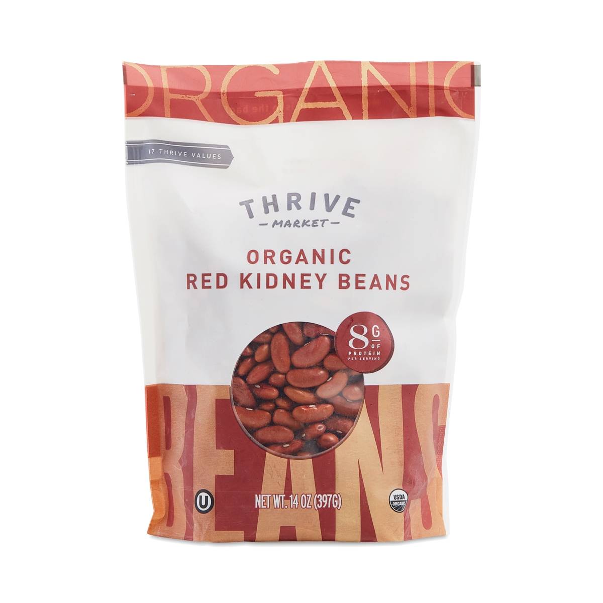 Organic Dried Red Kidney Beans Thrive Market