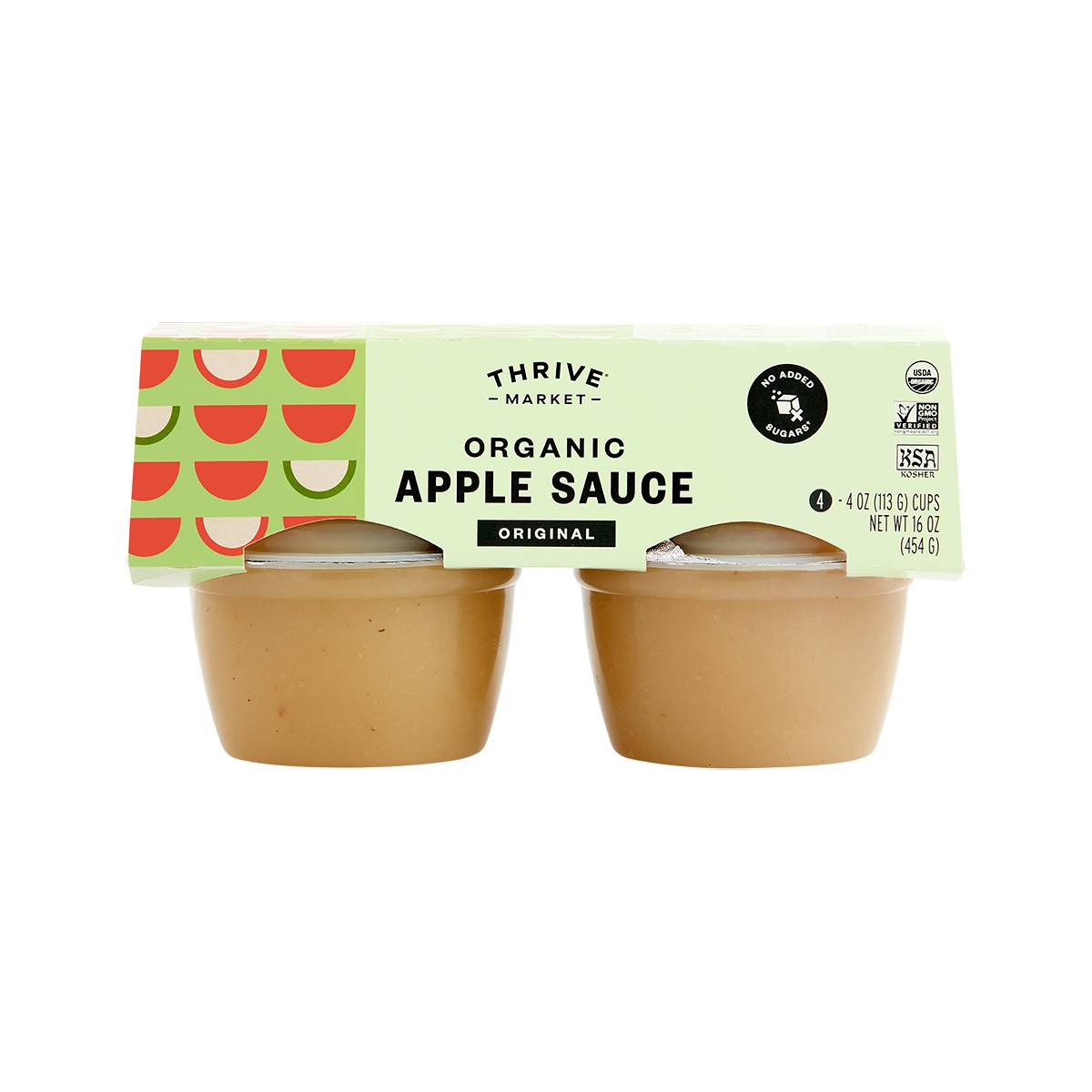4Pack Organic Apple Sauce Thrive Market